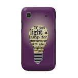 Motivational Brighten the Path Quote casemate cases