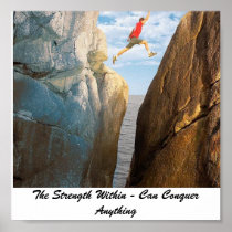 Motivational  Framed Print - Stength - Customized