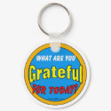 Motivational Gift - Grateful keychains by affirmationshirts Motivational Gift - Grateful keychains