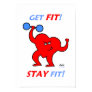 Motivational Inspirational Heart Fitness Poster