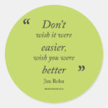 'Motivational Jim Rohn Quote' Stickers