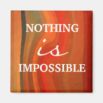 Motivational Magnet - 3 Word Quote Attitude magnets