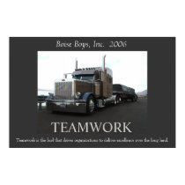 Motivational Peterbilt posters by boiseboys Motivational Peterbilt posters