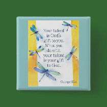 motivational pin buttons
