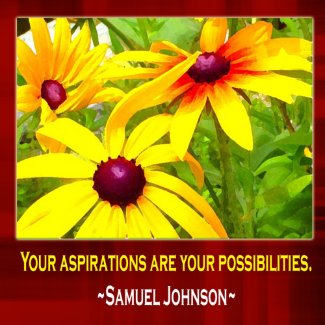 Motivational Poster-Samuel Johnson Quotation print