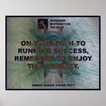 Motivational Running Quote #040 Print