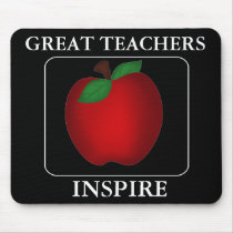 Motivational Teacher Mouse Pad