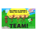 Motivational Team Work Sticker