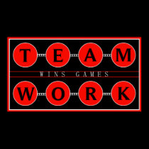 Motivational Teamwork Wins Games Poster posters