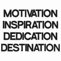 MOTIVATIONINSPIRATIONDEDICATIONDESTINATION embroidered shirts by manifesting_beauty MOTIVATIONINSPIRATIONDEDICATIONDESTINATION embroidered shirts