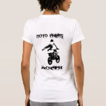 moto chicks  rock! t-shirts