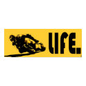 Moto Life Yellow Poster posters by patangay Moto Life Yellow Poster posters