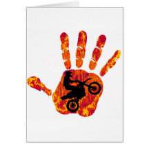Moto Metal Blazer Greeting Cards