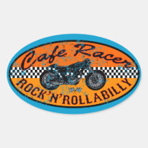 Moto racer sticker