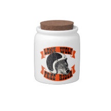 Moto rider candy jars