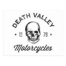 Motocicletas de Death Valley Postales
