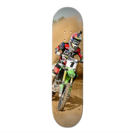 Dirt Bike Skateboards & Skateboard Deck Designs