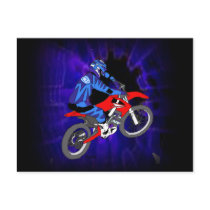 Motocross 203 post card