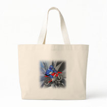 Motocross 204 tote bags