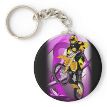 Motocross 405 keychain