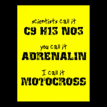 Motocross Adrenalin Dirt Bike Poster posters