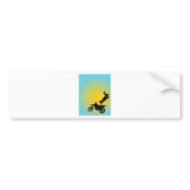 Motocross bumper stickers