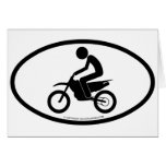 Motocross Greeting Card