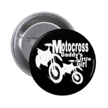 Motocross Daddy's Girl Pin