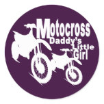 Motocross Daddy's Girl stickers