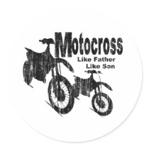 Motocross Father/Son stickers