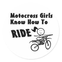 Motocross Girls stickers by motocrosstees Motocross Girls stickers