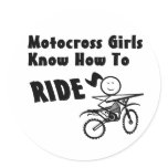 Motocross Girls stickers