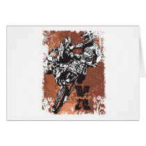 Motocross Grunge cards
