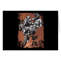 Motocross Grunge cards
