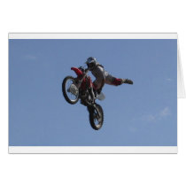 Motocross Jump Card