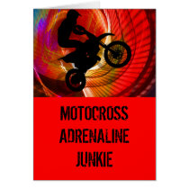 Motocross Light Streaks in a Windtunnel Cards