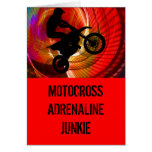 Motocross Light Streaks in a Windtunnel Cards