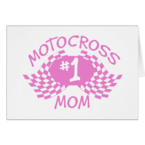 Motocross Mom Greeting Cards