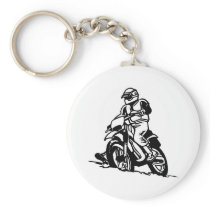 Motocross Motorcycle Keychains