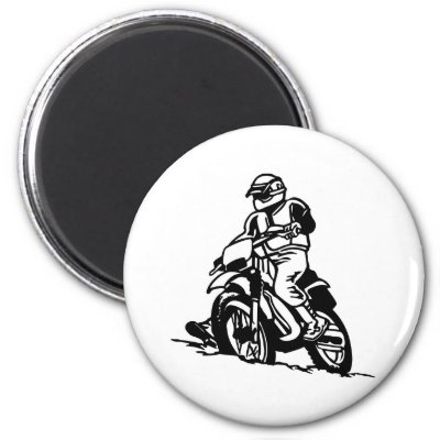 Motocross Motorcycle Magnets