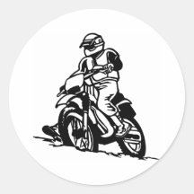 Motocross Motorcycle Sticker