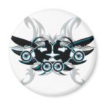 Motocross Tribal magnets