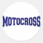 Motocross University Style Sticker