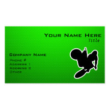 Motocross Whip Business Card Templates