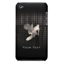Motocross Whip; Cool Black Barely There iPod Cases