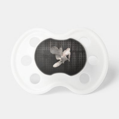 Motocross Whip; Cool Black BooginHead Pacifier