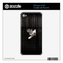 Motocross Whip; Cool Black iPhone 4S Skins