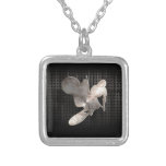 Motocross Whip; Cool Black Necklace