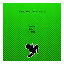 Motocross Whip Custom Invitations