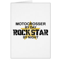 Motocrosser Rock Star by Night cards